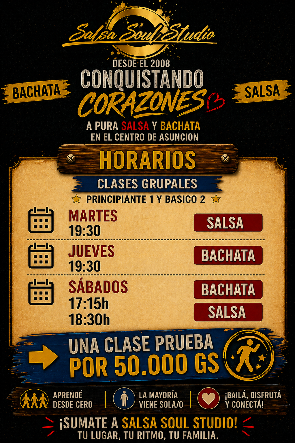 Horarios Principiantes
